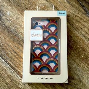 Sonix Love is Love Pride Phone Case iPhone 7 NWT